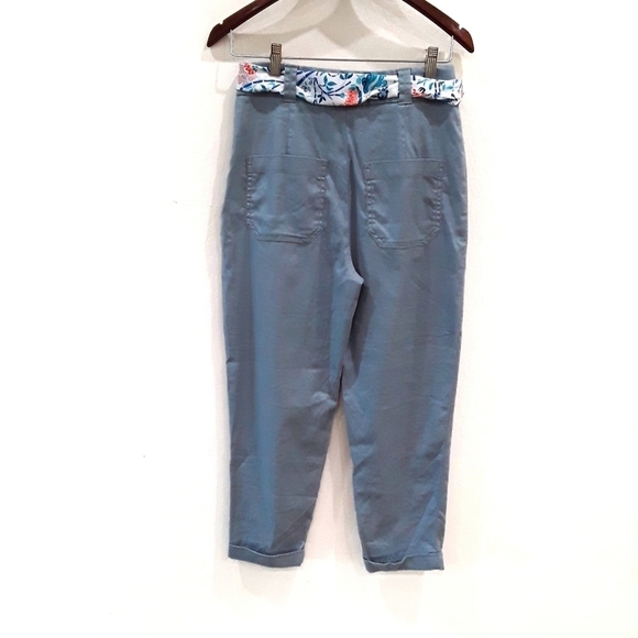 Ett: twa Aanthropologie Tie Waist Cropped Pants - Picture 2 of 5